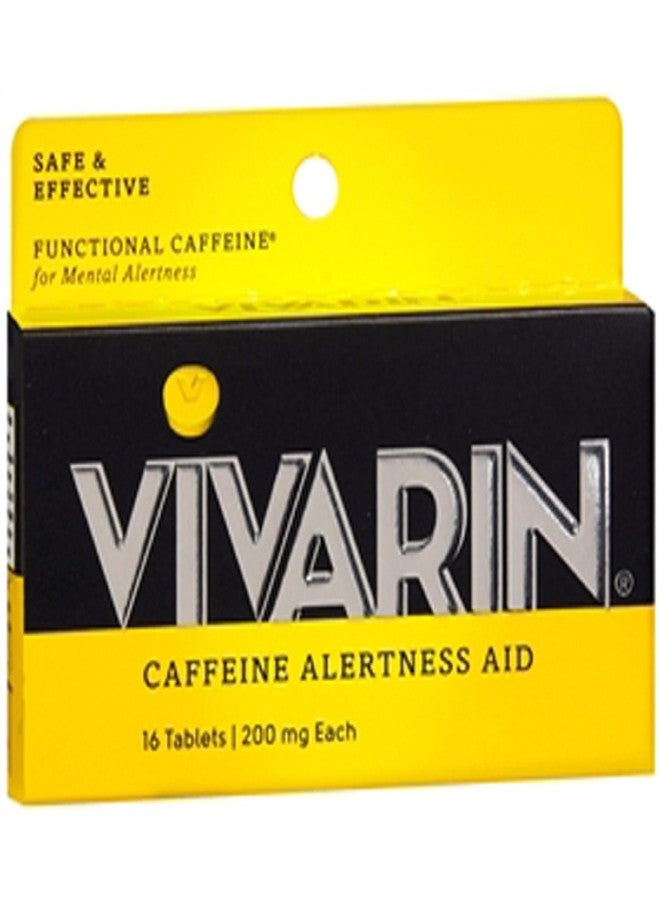 Vivarin Alertness Aid Tablets 16Count Tablets (4 Pack)